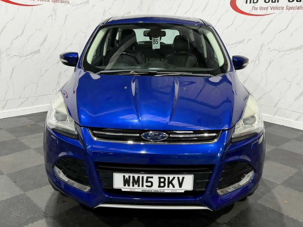 Ford Kuga 2.0 Tdci Titanium X Sport Awd Euro 6 Ss WM15BKV Blue #3
