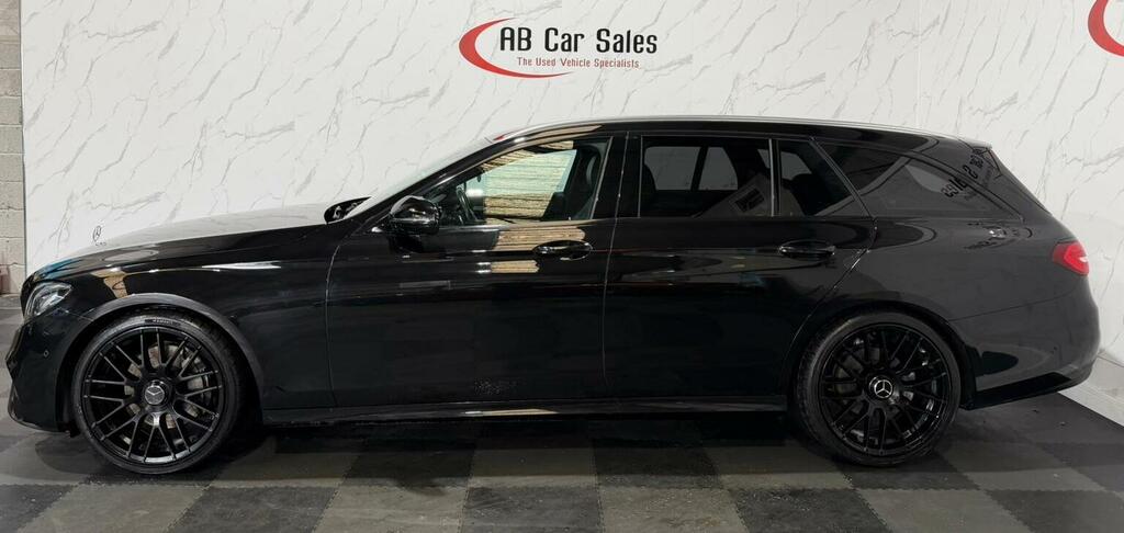 Mercedes-Benz E Class 2.0 E220d Amg Line G-tronic Euro 6 Ss KR67PYW Black #6
