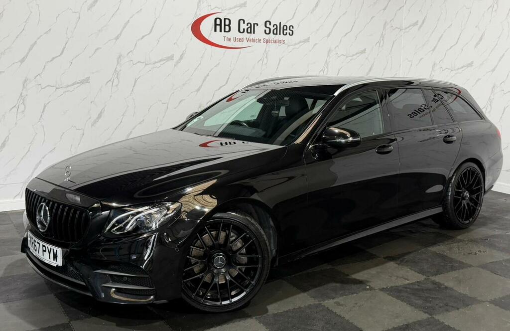 Mercedes-Benz E Class 2.0 E220d Amg Line G-tronic Euro 6 Ss Black