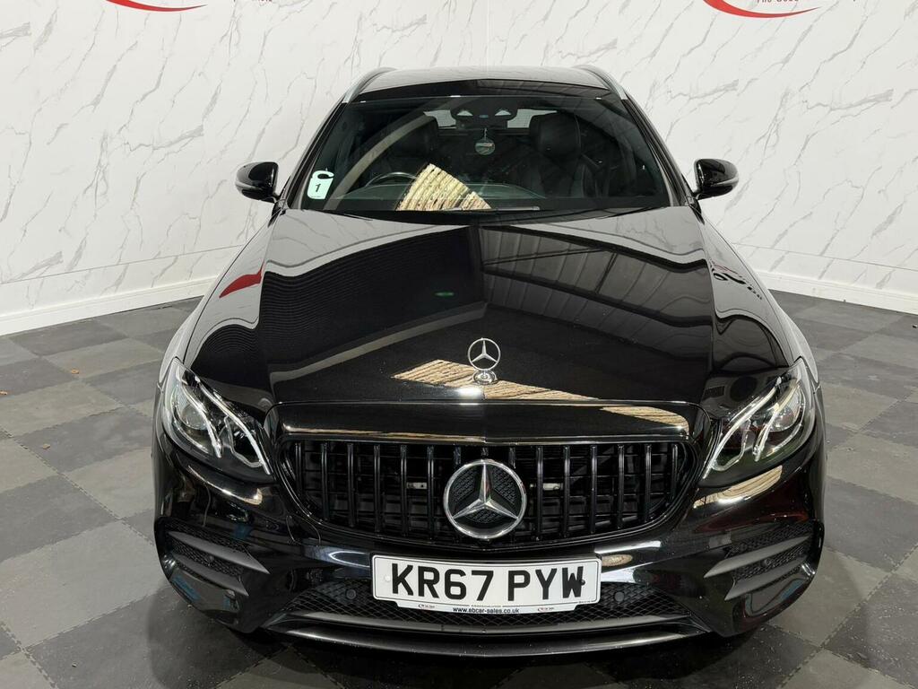 Mercedes-Benz E Class 2.0 E220d Amg Line G-tronic Euro 6 Ss KR67PYW Black #2