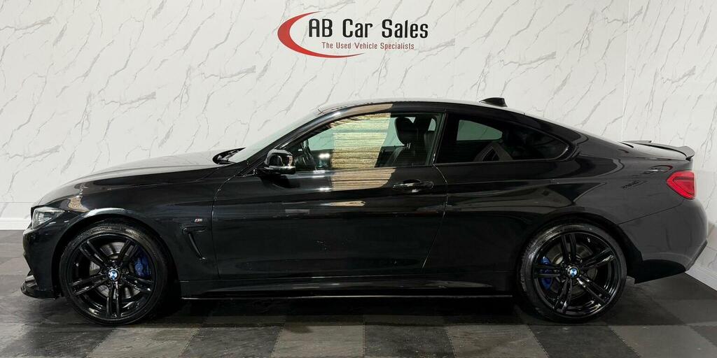 BMW 4 Series Gran Coupe 3.0 435D M Sport Xdrive Euro 6 Ss MM68PFX Black #4