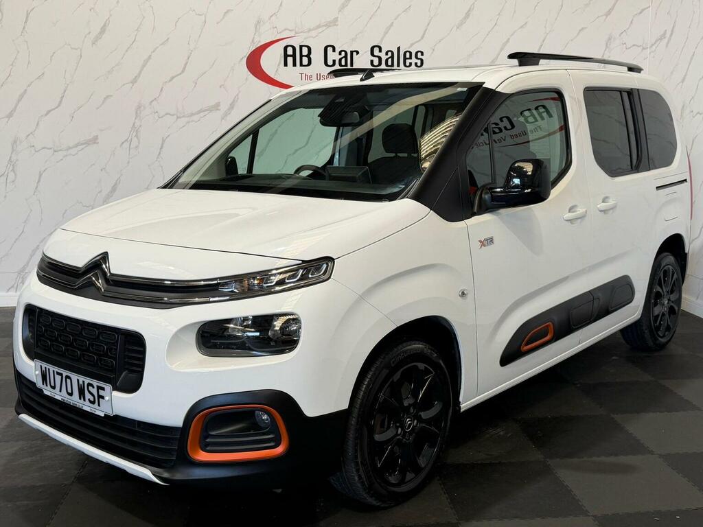 Citroen Berlingo 1.5 Bluehdi Flair Xtr M Mpv Eat Euro 6 Ss WU70WSF White #6