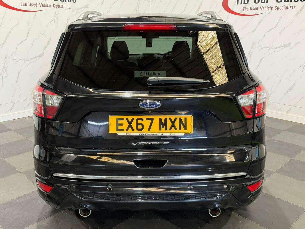 Ford Kuga 2.0 Tdci Vignale Powershift Awd Euro 6 Ss EX67MXN Black #3