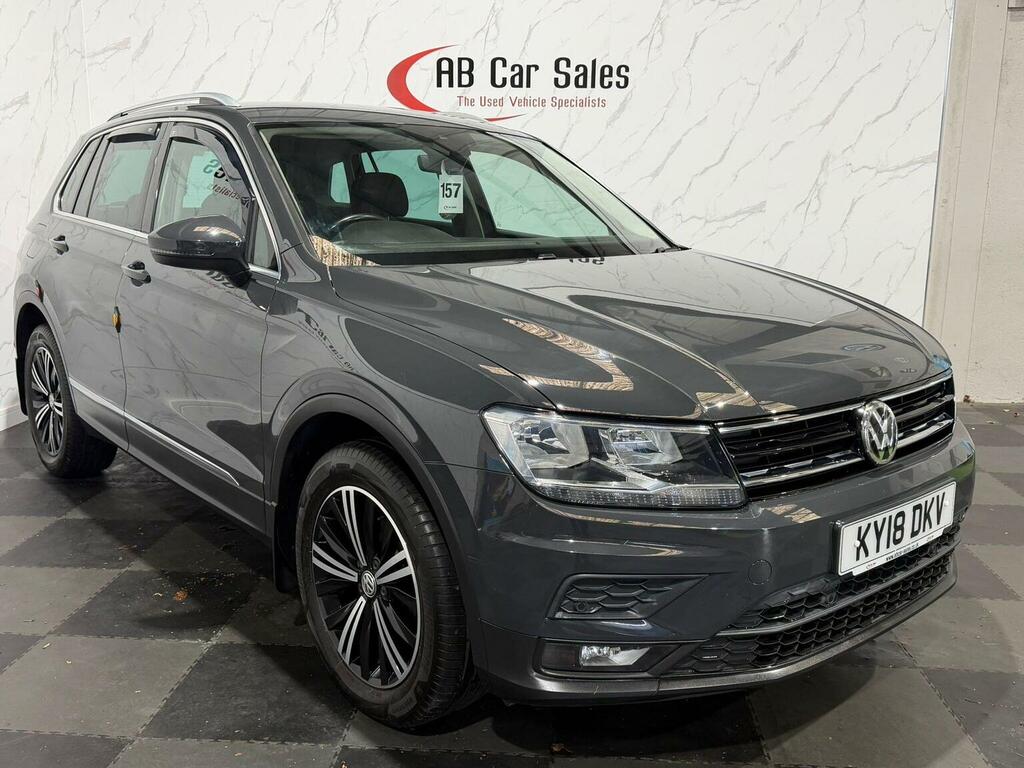 Volkswagen Tiguan 2.0 Tdi Se Navigation Dsg 4Motion Euro 6 Ss KY18DKV Grey #5