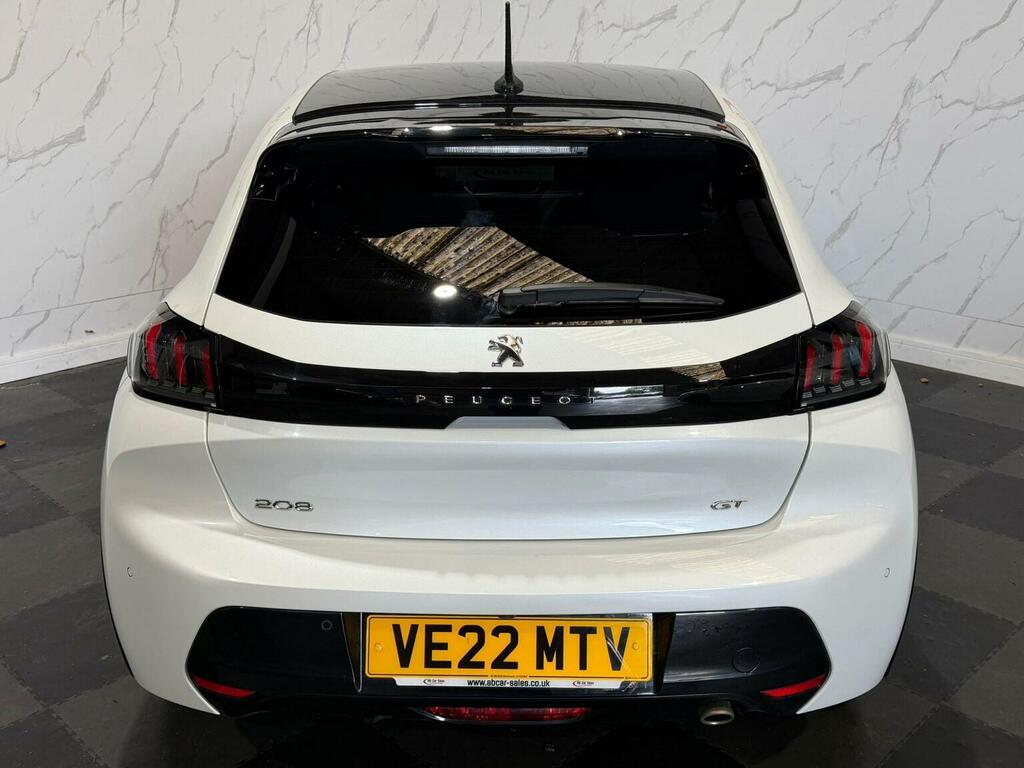 Peugeot 208 1.2 Puretech Gt Eat Euro 6 Ss VE22MTV White #3