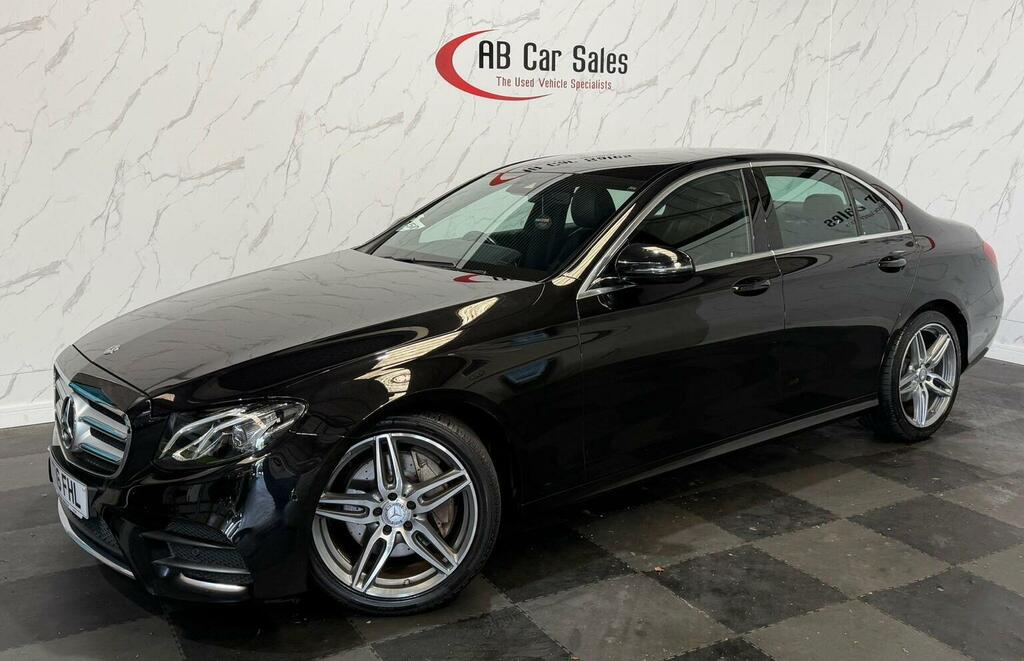 Mercedes-Benz E Class 2.0 E220d Amg Line G-tronic Euro 6 Ss Black