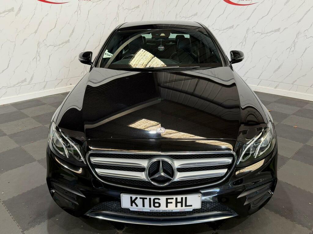 Mercedes-Benz E Class 2.0 E220d Amg Line G-tronic Euro 6 Ss KT16FHL Black #2
