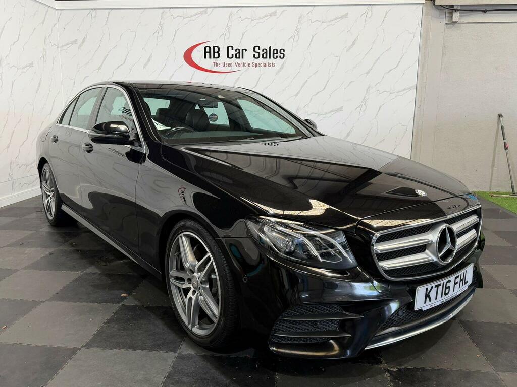 Mercedes-Benz E Class 2.0 E220d Amg Line G-tronic Euro 6 Ss KT16FHL Black #4