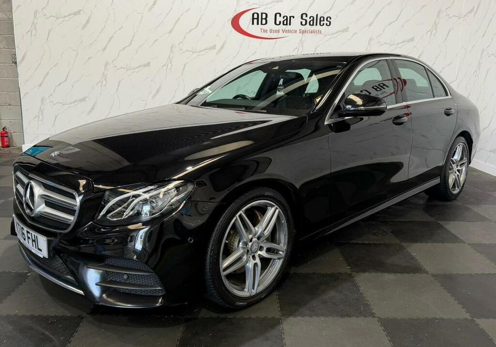 Mercedes-Benz E Class 2.0 E220d Amg Line G-tronic Euro 6 Ss KT16FHL Black #5
