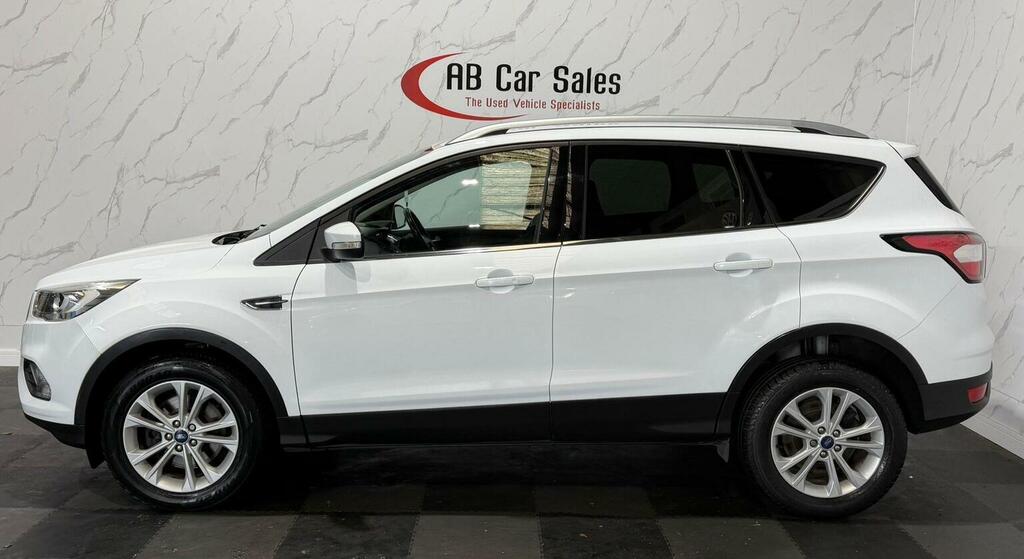Ford Kuga 1.5 Tdci Titanium Powershift Euro 6 Ss ND18CZZ White #4