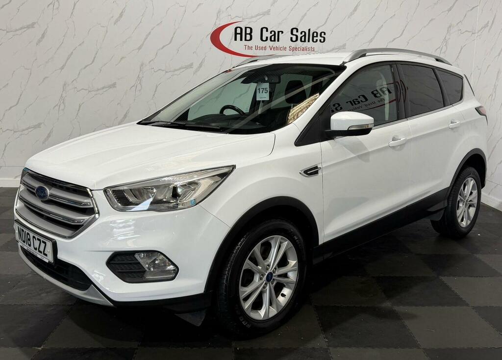 Ford Kuga 1.5 Tdci Titanium Powershift Euro 6 Ss ND18CZZ White #5