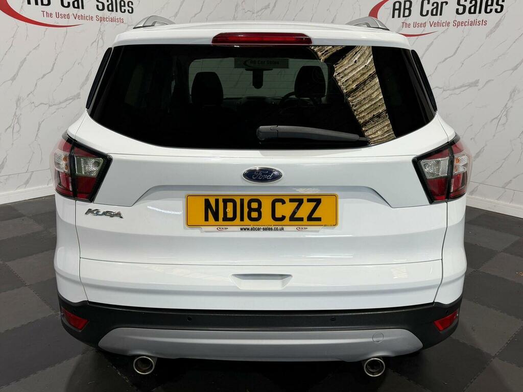 Ford Kuga 1.5 Tdci Titanium Powershift Euro 6 Ss ND18CZZ White #3