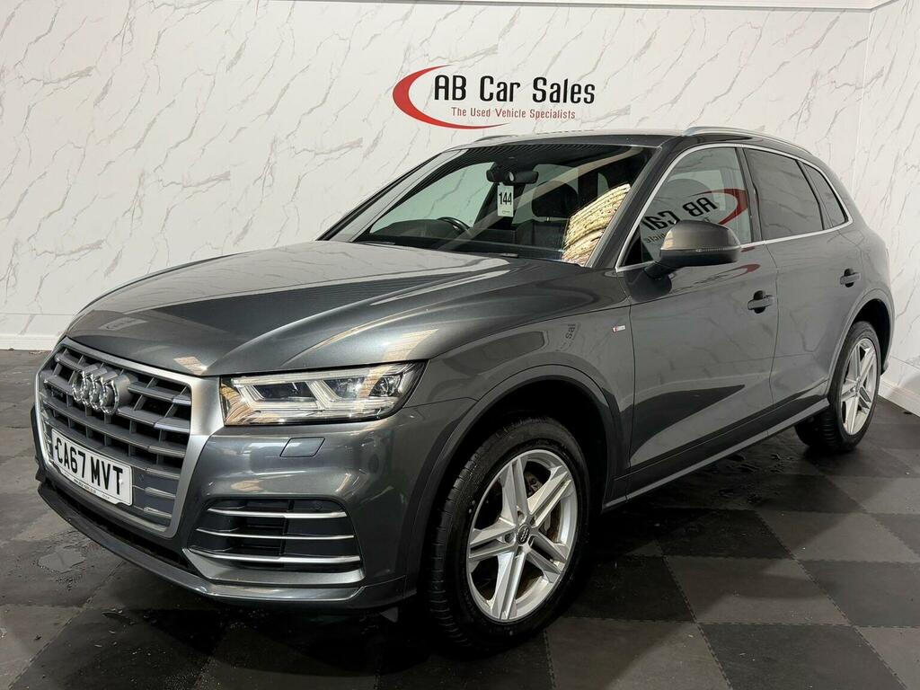 Audi Q5 2.0 Tdi S Line S Tronic Quattro Euro 6 Ss CA67MVT Grey #6