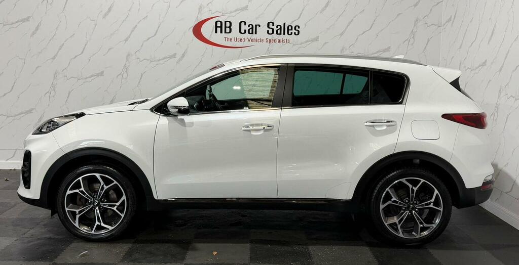 Kia Sportage 1.6 T-gdi Gt-line Euro 6 Ss BV19XXF White #4