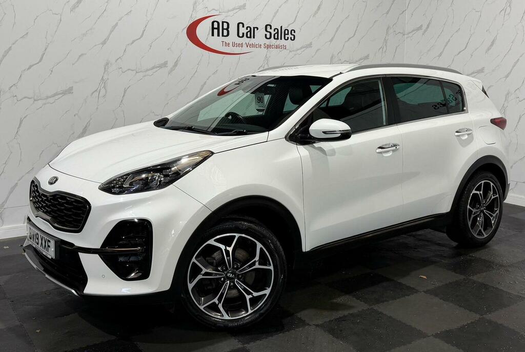 Kia Sportage 1.6 T-gdi Gt-line Euro 6 Ss White