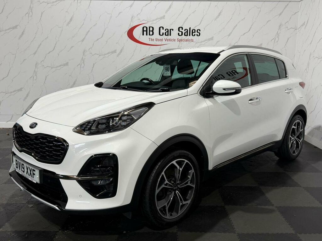 Kia Sportage 1.6 T-gdi Gt-line Euro 6 Ss BV19XXF White #6