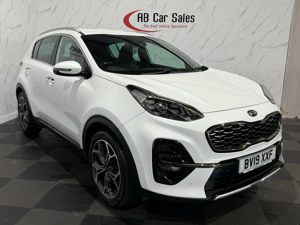 Kia Sportage 1.6 T-gdi Gt-line Euro 6 Ss BV19XXF White #5