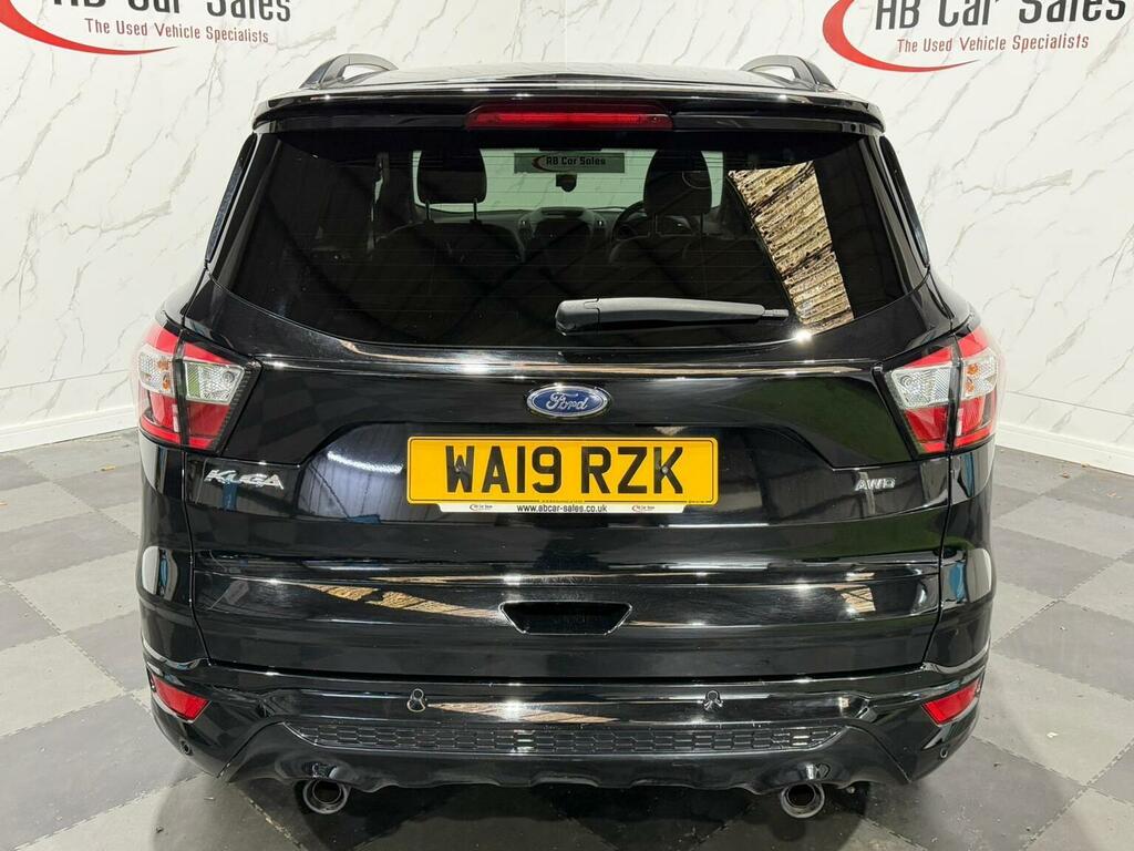 Ford Kuga 2.0 Tdci St-line Powershift Awd Euro 6 Ss WA19RZK Black #3