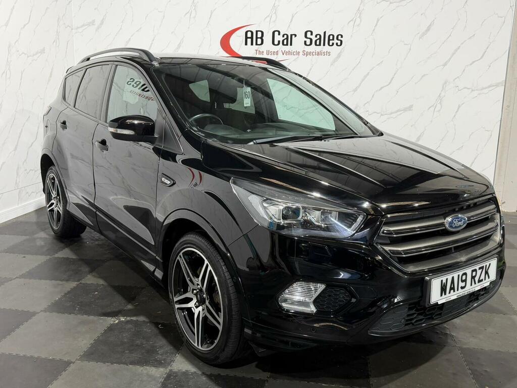 Ford Kuga 2.0 Tdci St-line Powershift Awd Euro 6 Ss WA19RZK Black #5