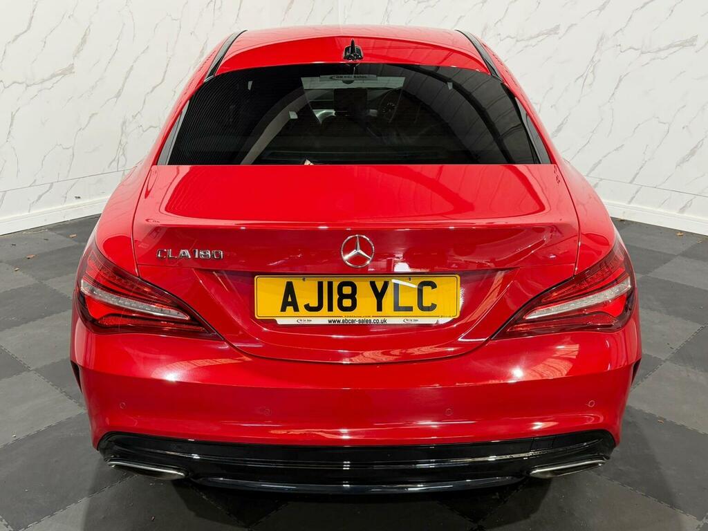 Mercedes-Benz CLA Class 1.6 Cla180 Amg Line Coupe Euro 6 Ss AJ18YLC Red #3