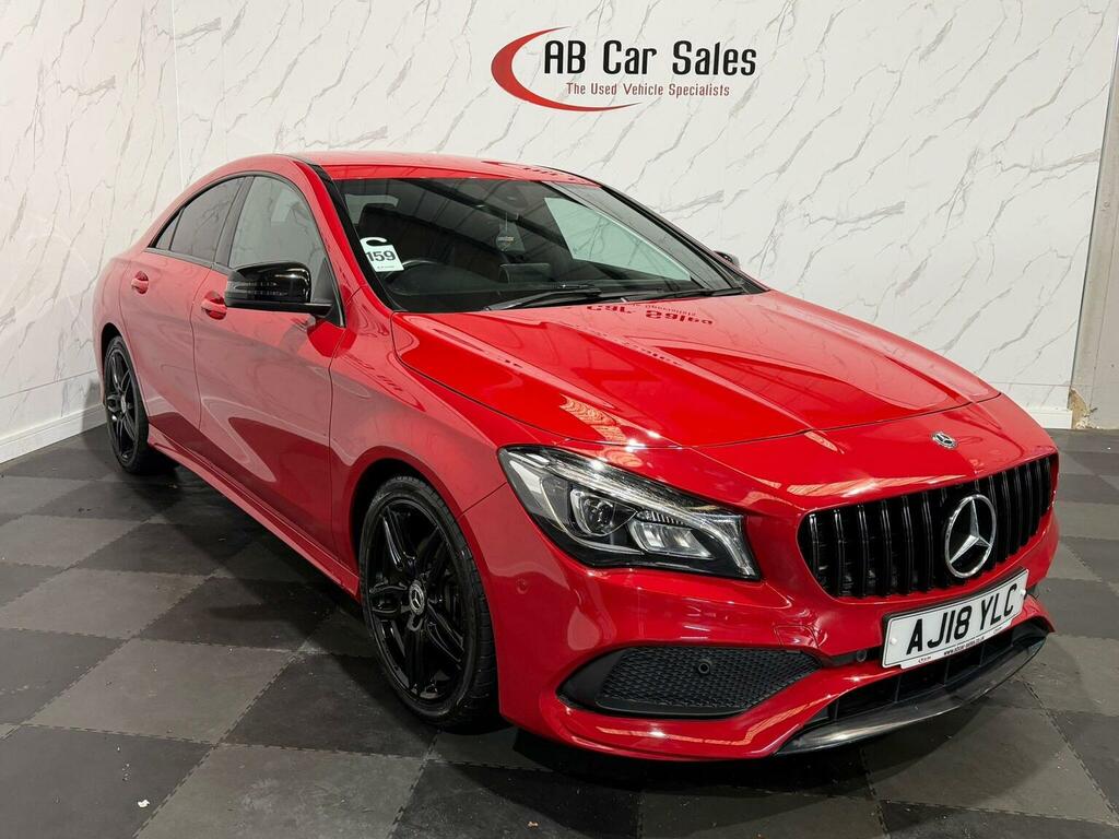 Mercedes-Benz CLA Class 1.6 Cla180 Amg Line Coupe Euro 6 Ss AJ18YLC Red #5