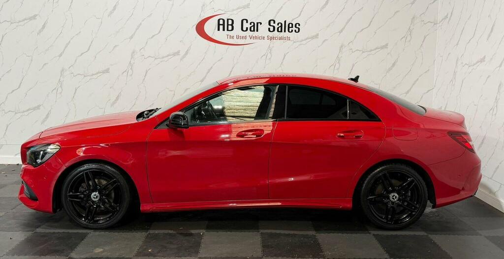Mercedes-Benz CLA Class 1.6 Cla180 Amg Line Coupe Euro 6 Ss AJ18YLC Red #4