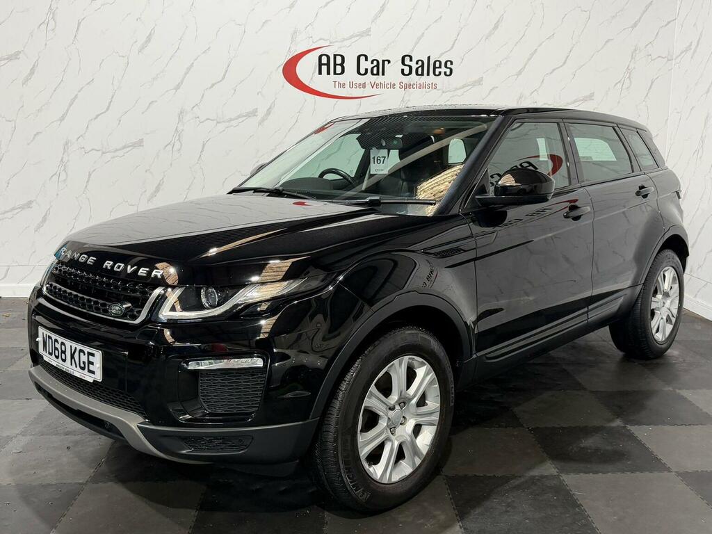 Land Rover Range Rover Evoque 2.0 Td4 Se Tech 4Wd Euro 6 Ss WD68KGE Black #5