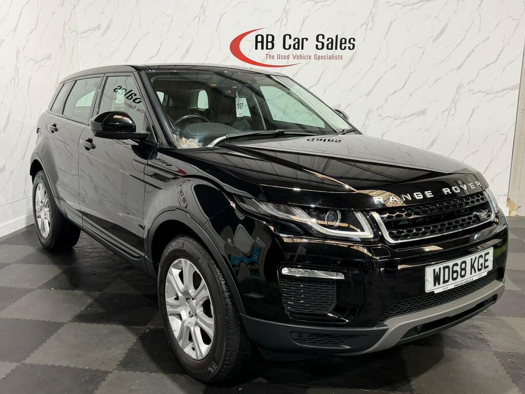 Land Rover Range Rover Evoque 2.0 Td4 Se Tech 4Wd Euro 6 Ss WD68KGE Black #4