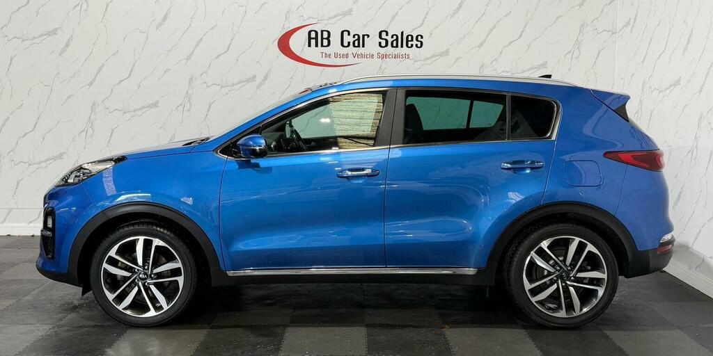 Kia Sportage 1.6 Crdi 4 Euro 6 Ss WL68NPN Blue #4