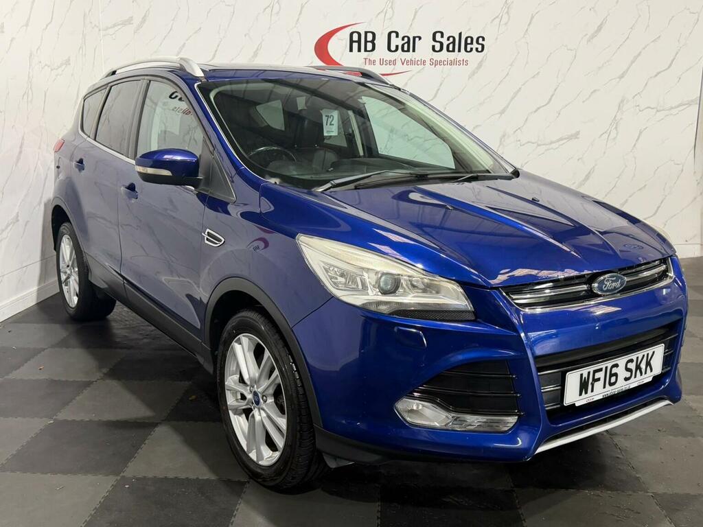 Ford Kuga 2.0 Tdci Titanium X 2Wd Euro 6 Ss WF16SKK Blue #4