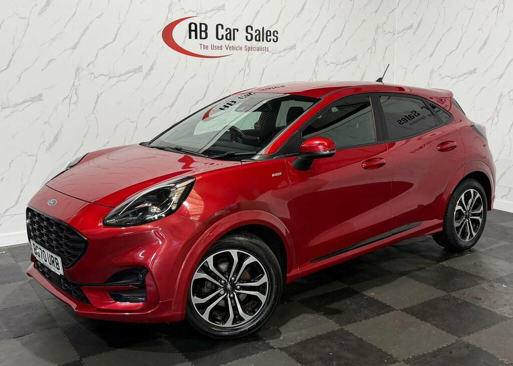 Ford Puma 1.0T Ecoboost Mhev St-line Euro 6 Ss Red
