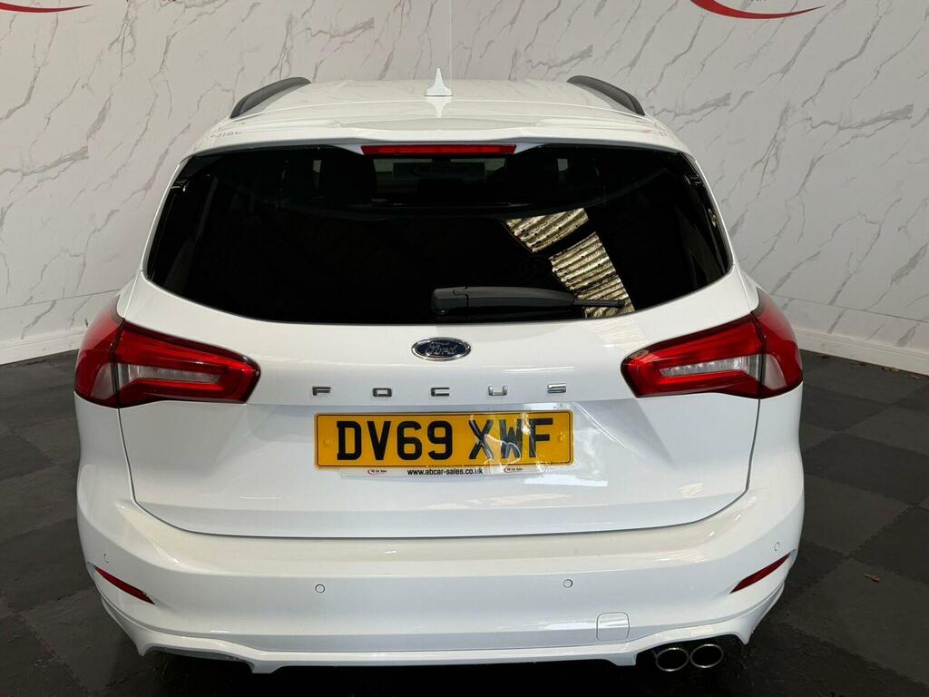 Ford Focus 1.0T Ecoboost St-line Euro 6 Ss DV69XWF White #3