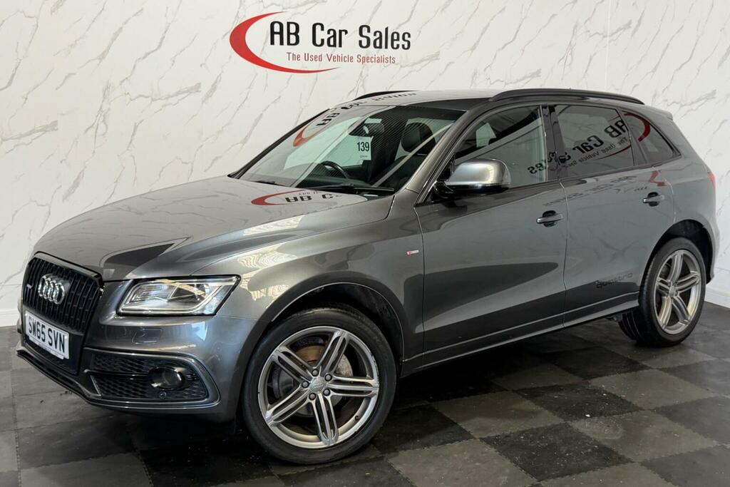Audi Q5 2.0 Tdi S Line Plus S Tronic Quattro Euro 6 Ss Grey