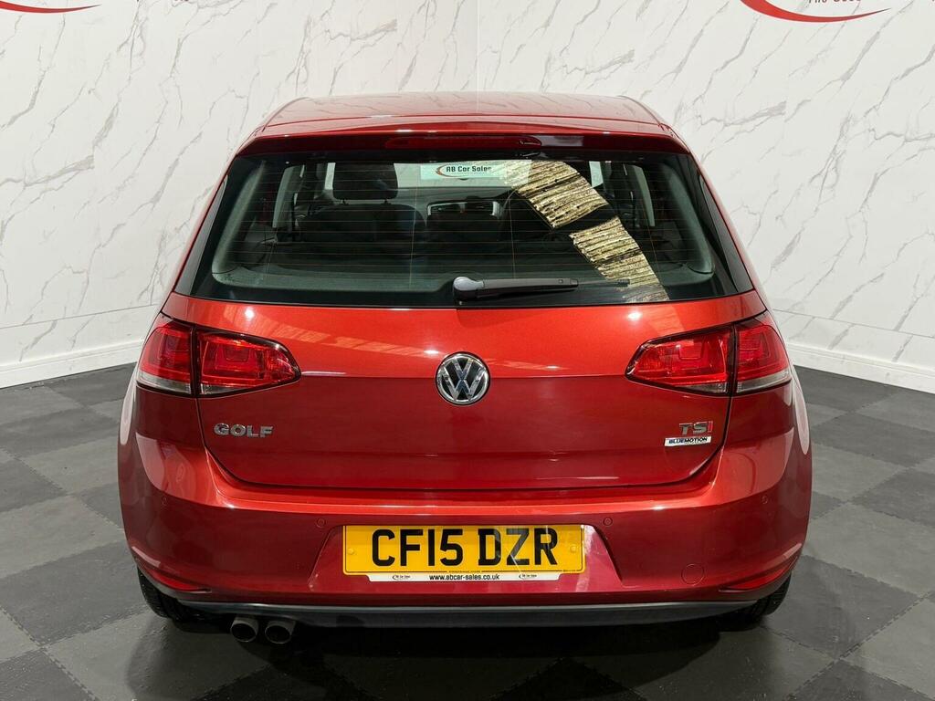 Volkswagen Golf 1.4 Tsi Bluemotion Tech Match Euro 6 Ss CF15DZR Red #2