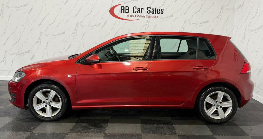 Volkswagen Golf 1.4 Tsi Bluemotion Tech Match Euro 6 Ss CF15DZR Red #4