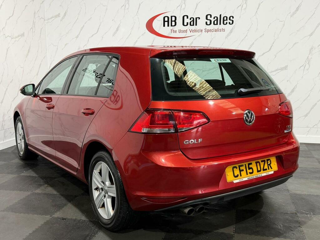 Volkswagen Golf 1.4 Tsi Bluemotion Tech Match Euro 6 Ss CF15DZR Red #6