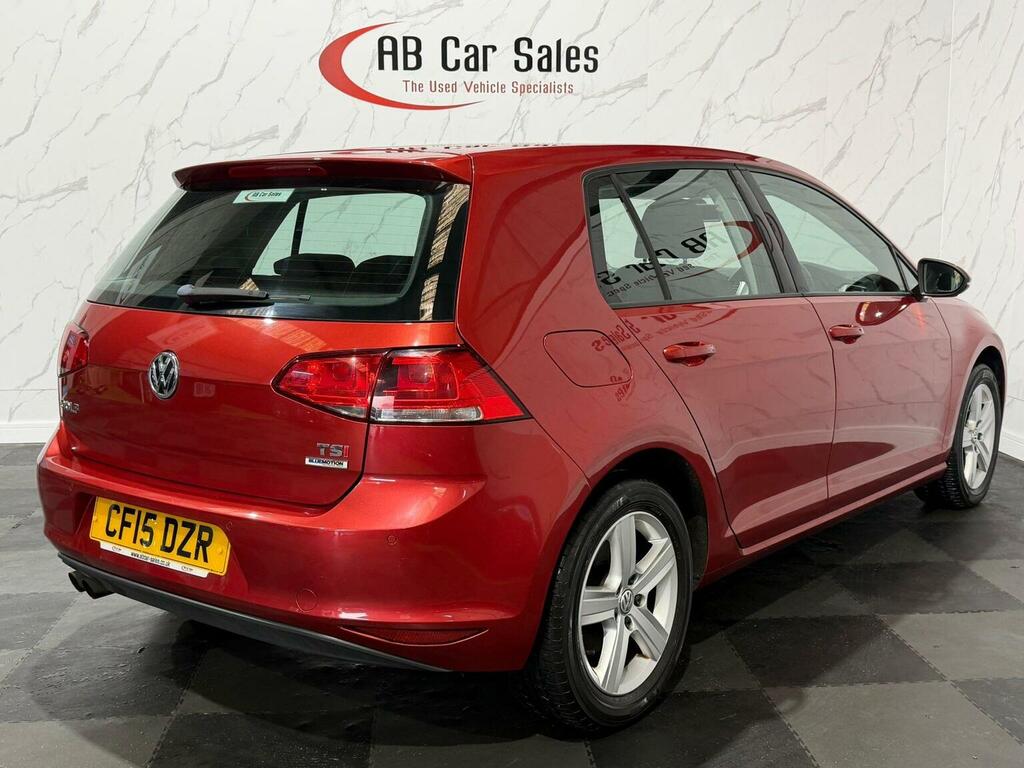 Volkswagen Golf 1.4 Tsi Bluemotion Tech Match Euro 6 Ss CF15DZR Red #5