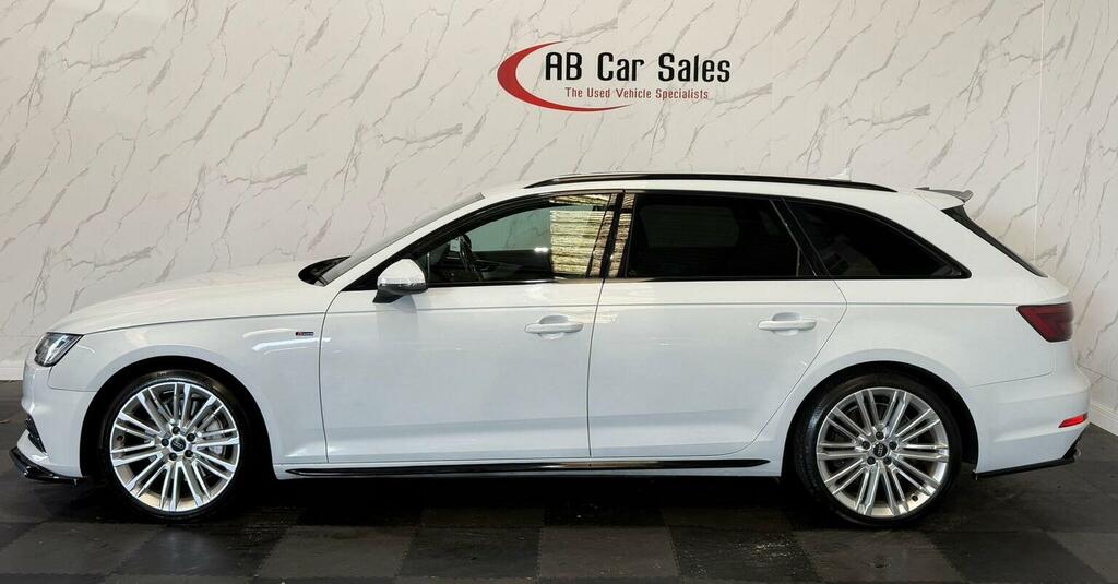 Audi A4 Avant 3.0 Tdi V6 S Line Tiptronic Quattro Euro 6 Ss 5 White #4