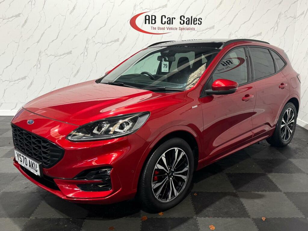 Ford Kuga 1.5 Ecoblue St-line X First Edition Euro 6 Ss 5 YS70AKU Red #4
