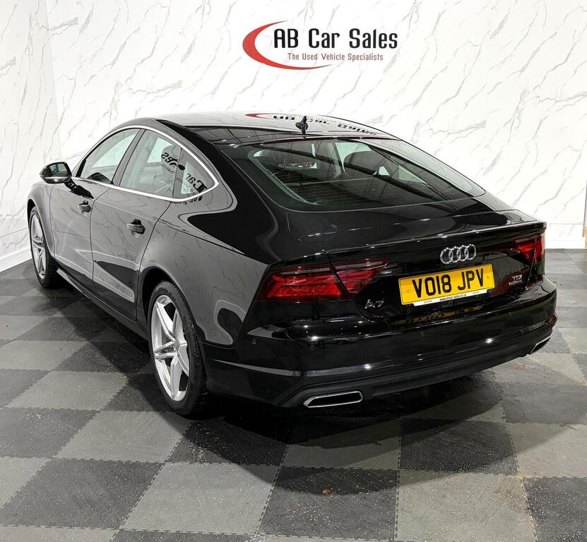 Audi A7 3.0 Tdi V6 Black Edition Sportback S Tronic Quattr Black #6