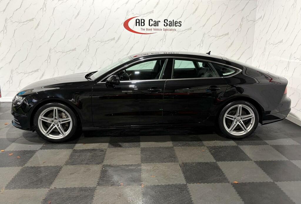 Audi A7 3.0 Tdi V6 Black Edition Sportback S Tronic Quattr Black #4