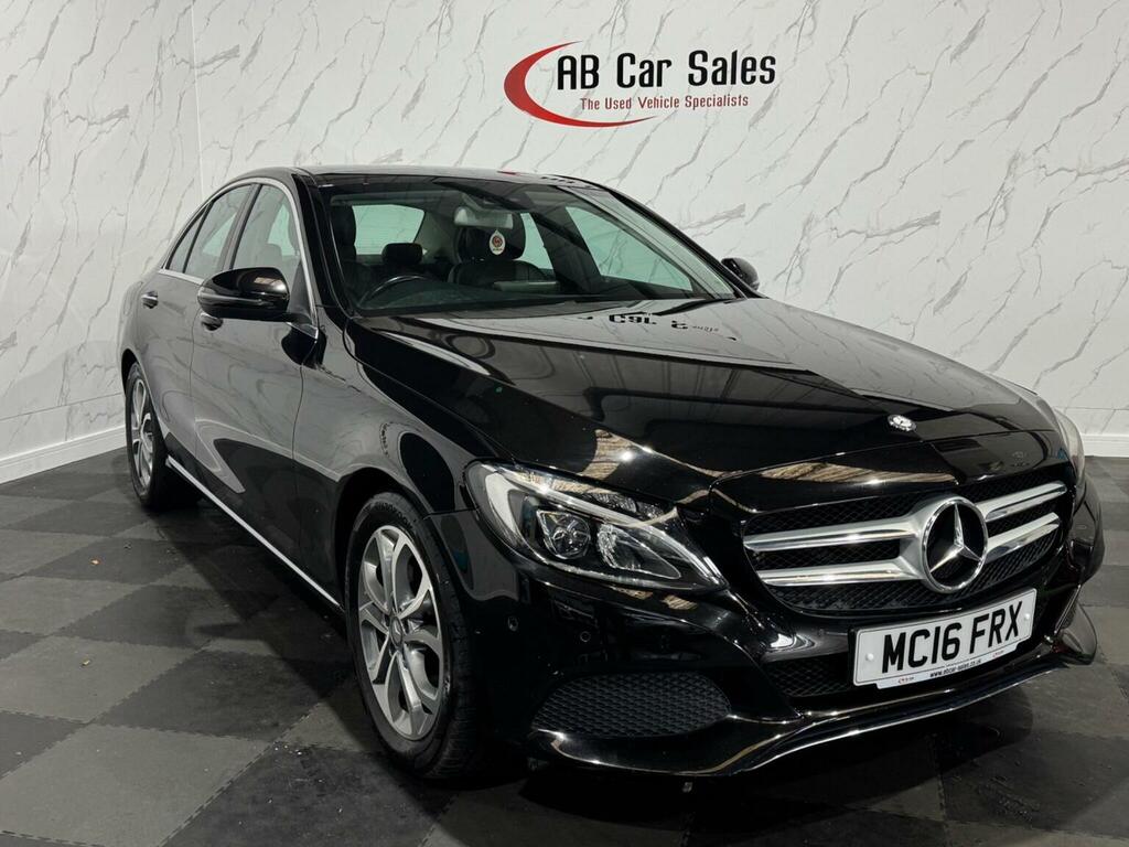 Mercedes-Benz C Class 2.1 C220d Sport Premium Plus 7G-tronic Euro 6 MC16FRX Black #4