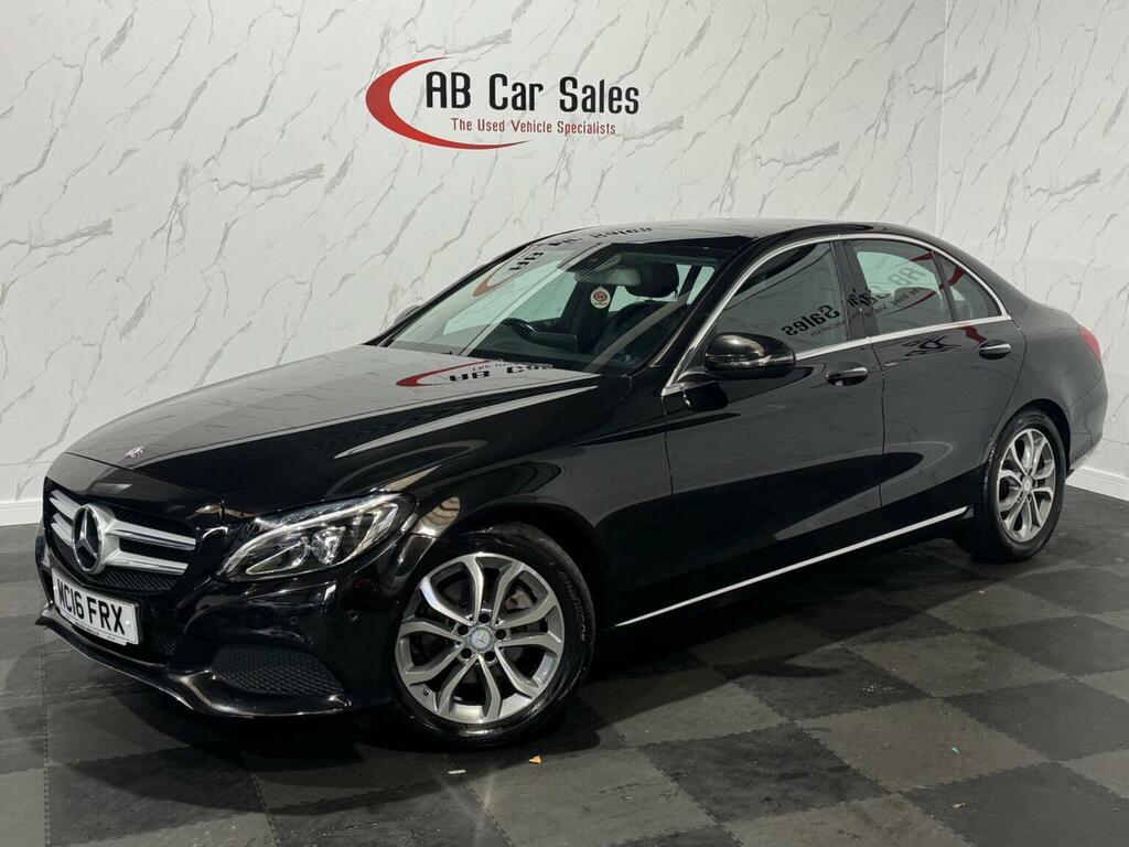 Mercedes-Benz C Class 2.1 C220d Sport Premium Plus 7G-tronic Euro 6 Black