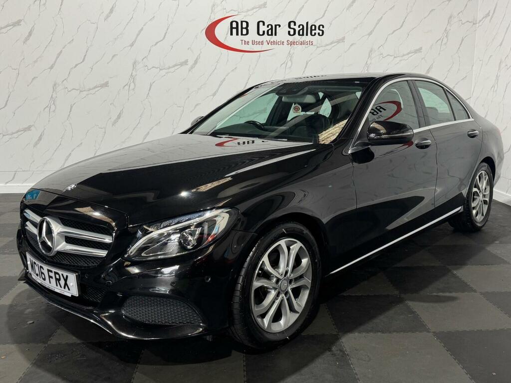 Mercedes-Benz C Class 2.1 C220d Sport Premium Plus 7G-tronic Euro 6 MC16FRX Black #5