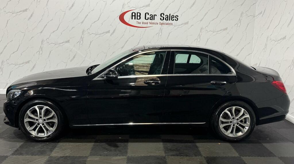 Mercedes-Benz C Class 2.1 C220d Sport Premium Plus 7G-tronic Euro 6 MC16FRX Black #6