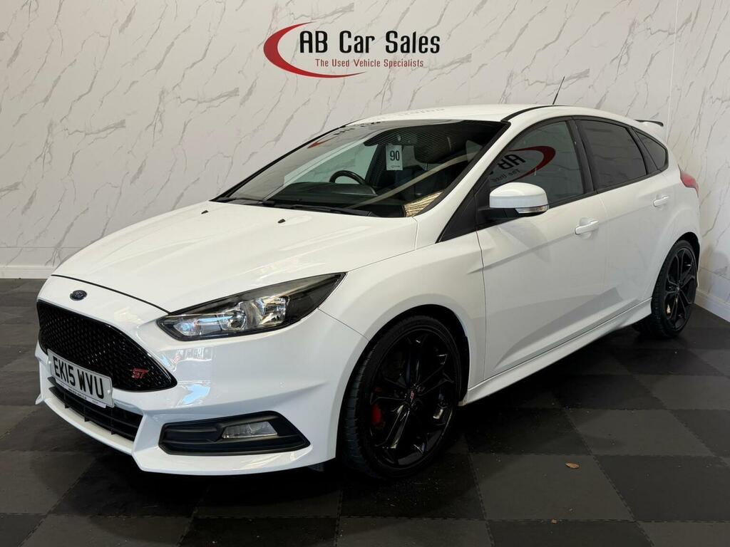 Ford Focus 2.0T Ecoboost St-2 Euro 6 Ss EK15WVU White #6