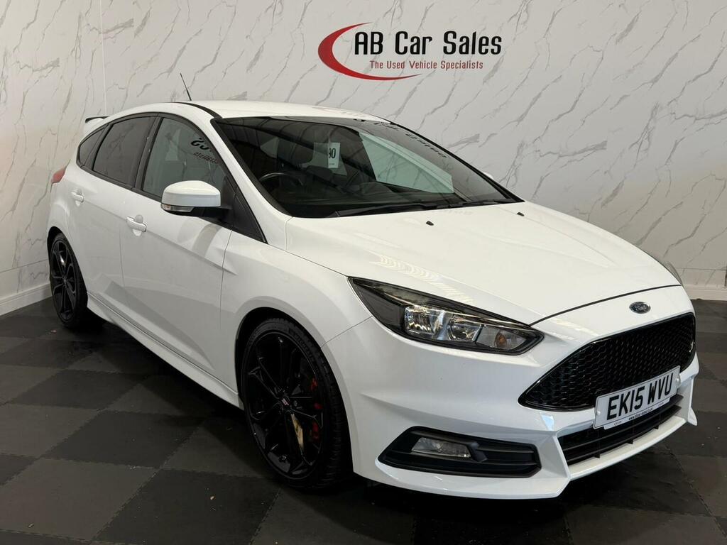 Ford Focus 2.0T Ecoboost St-2 Euro 6 Ss EK15WVU White #5