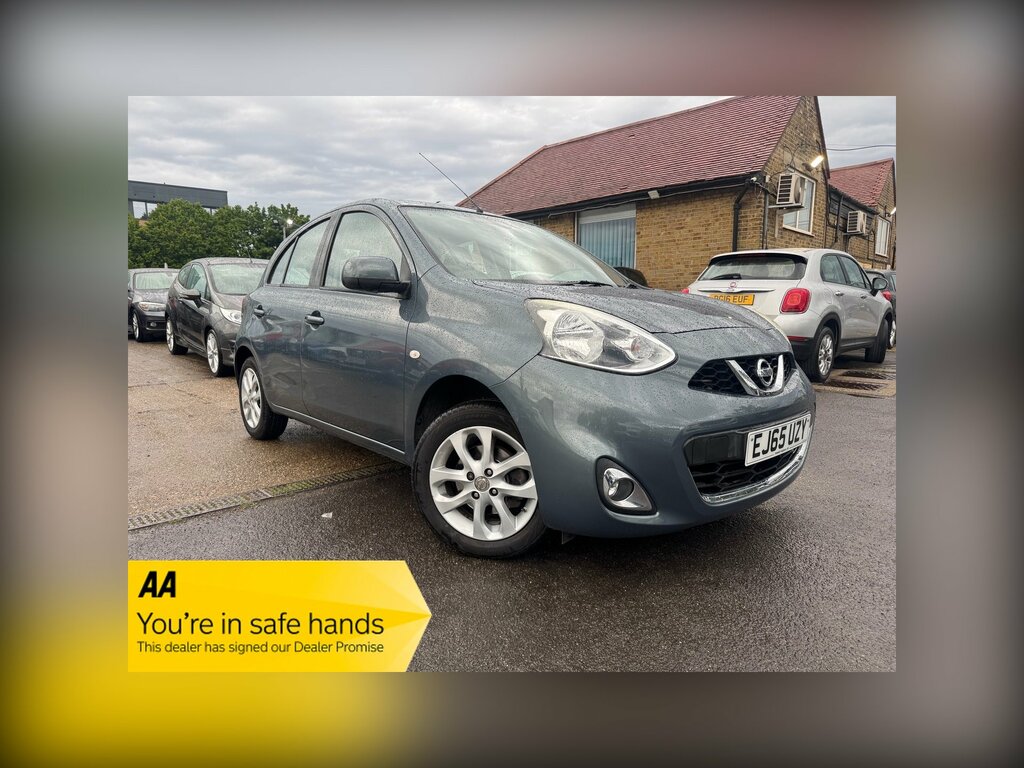 Nissan Micra 1.2 Acenta Hatchback Cvt Euro 5 80 Ps Grey
