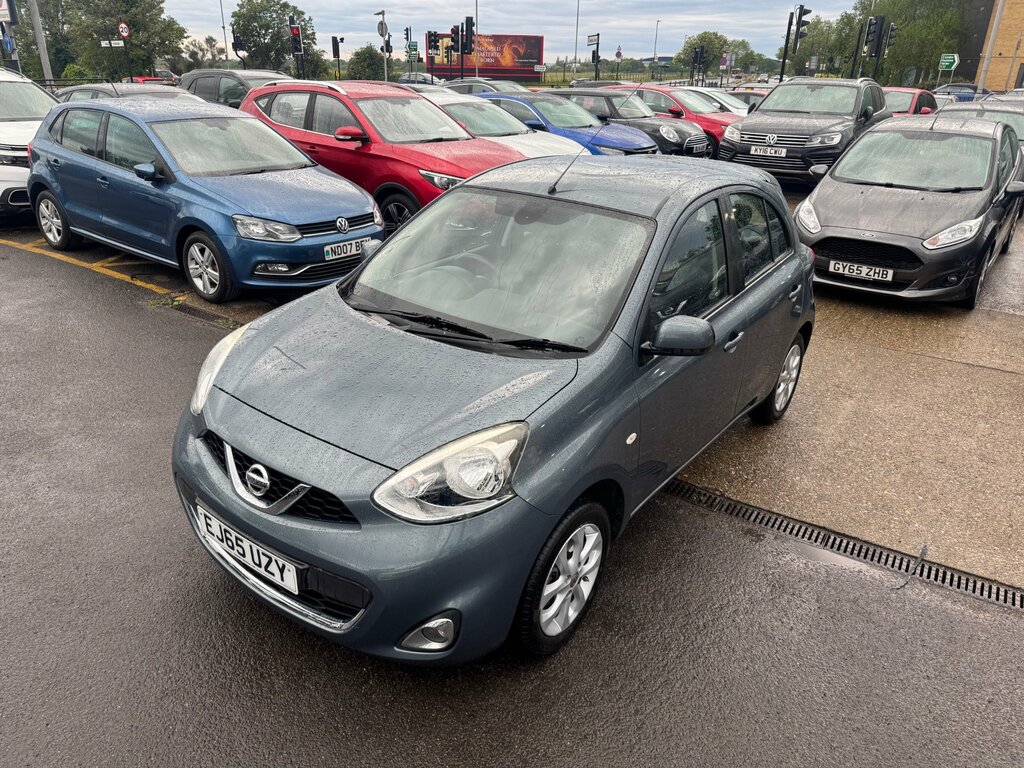 Nissan Micra 1.2 Acenta Hatchback Cvt Euro 5 80 Ps Grey #4