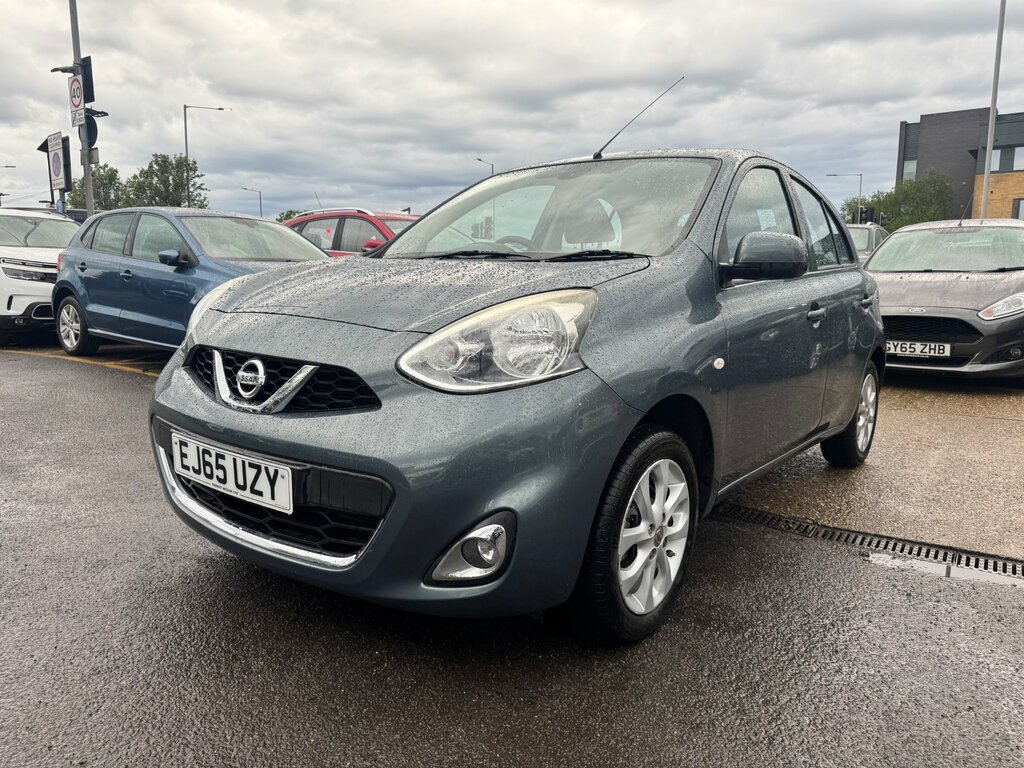 Nissan Micra 1.2 Acenta Hatchback Cvt Euro 5 80 Ps Grey #3